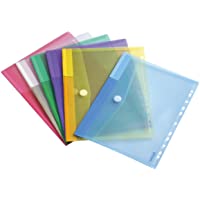 Tarifold - Fundas tipo sobre (12 unidades- tamaño A4- colores variados)
